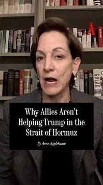 Why Allies Aren't Helping Trump in the Strait of Hormuz