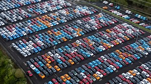UK port filled with thousands of EVs after largest-ever shipment of cars