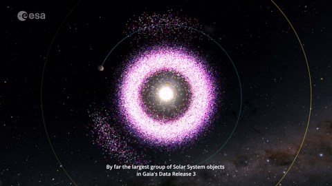 Gaia Has Observed Over 150K Asteroids In Our Solar System