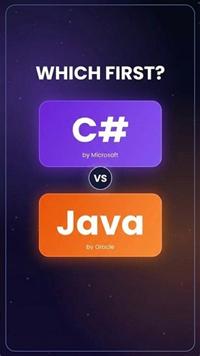 C# or Java? Which one should you learn? 🤔