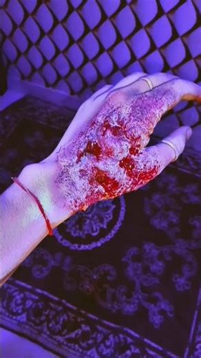 SFX Burn Makeup Tutorial 😱 Realistic Burn Look!“मत डरना… ये सिर्फ makeup है 😅🔥”