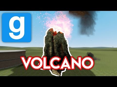 VOLCANO'S IN GMOD! (Gmod Natural Disasters)