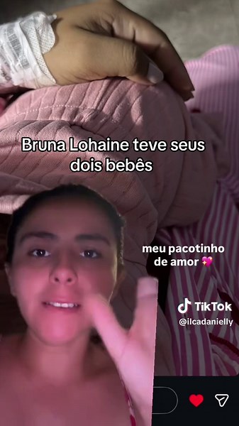 Bruna Lohaine dá à luz gêmeos hoje
