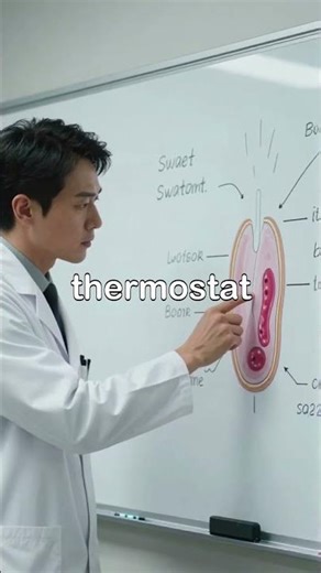 WHY WE SWEAT #sciencefacts #sciencewithkayla #viralshorts