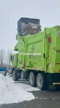 Garbage Truck GFL Front End Loader