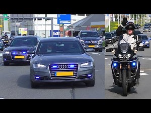 Dienst Koninklijke en Diplomatieke Beveiliging [DKDB] met spoed naar en vanaf De Kuip in Rotterdam!