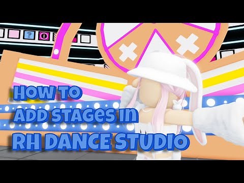 How to spawn Stages in RH Dance Studio [Roblox Tutorial]