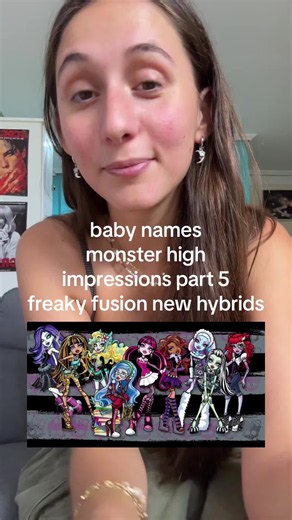these names are pun packed y’all. not easy coming up w puns for two monsters and then condensing them into ONE NAME #trending #impressions #monsterhigh #mh #voiceacting