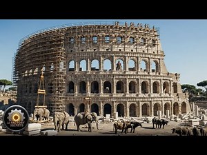 How the Colosseum Was Built | Ancient Roman Construction Process