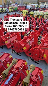 Tractoare Mărăcineni-Arges vinde Freza 105cm- 4500lei Freza 125cm- 5000lei Freza 135cm- 5200lei Freza 140cm- 6000lei Freza 160cm- 6500lei Freza 180cm- 7000lei Freza 200cm- 8200lei Detalii la tel 0742 780 051 | Tractoare japoneze si utilaje