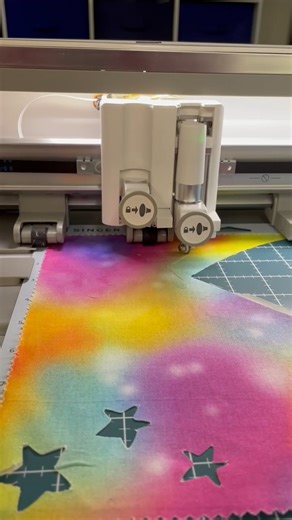 Need to cut out some fabric applique pieces? Your MOMENTO Craft Cutting machine makes it so easy! Iron on some paper-backed fusible web to your fabric before cutting and you will have an applique ready to use for any project--just add stitching. 🔗 https://bit.ly/49gZft2 | Singer Sewing