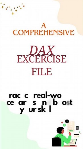 Powe BI DAX Exercise File & Dax Training