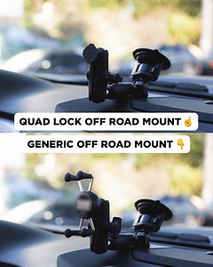 Upgrade your current mount with the Quad Lock 1” Ball Adaptor. A more secure and convenient way to mount your phone in your truck, car, or RV. | QUAD LOCK