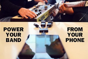 Play Music Anywhere Using The Ripcord USB Power Cable That Lets You Power Guitar Pedals, Amps, Synths (video)