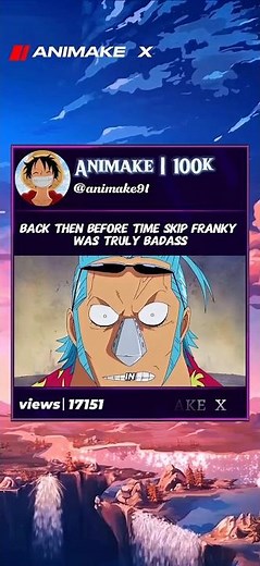 ⚡“Pre-Time Skip Franky Was on Another Level!” #onepiece #anime
