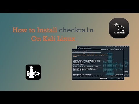 How To: Install checkra1n On Kali Linux