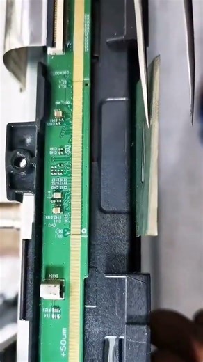 Des liges sur Télé LED ? #tech #electronique #reparationTV #Diyreparation #réparationEléctronique