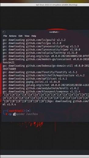 How to install gau in kali Linux #shorts
