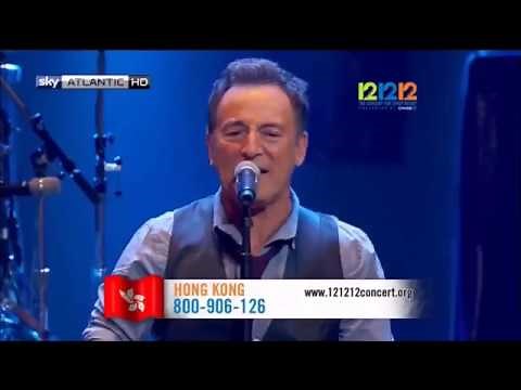 Land of Hope and Dreams - Bruce Springsteen (live at The Concert for Sandy Relief 2012)