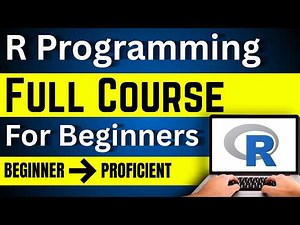 R Programming Full Course 2026 | R Programming Tutorial | R for Beginners