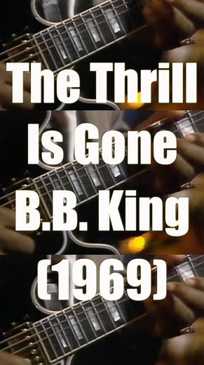 The Thrill Is Gone Backing Track for Guitar Players