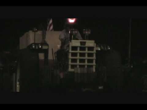 Oliver 1950 gm farmstock tractor pulling