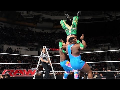 The Lucha Dragons vs. The New Day: Raw, December 7, 2015
