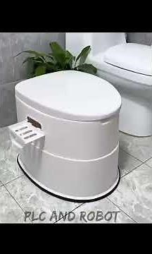Portable commode Toilet, A portable or mobile toilet, camping commode