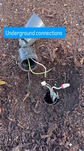 Underground, electrical connections, and landscape, lighting faults often come from improper use of wire connectors or boxes that are not made for underground burial. | Andrew Ohlinger