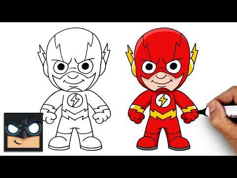 How to Draw The Flash | Justice League