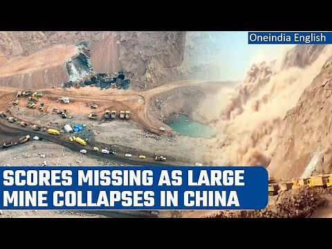 China Mine Collapse: Death toll rises as rescuers search for the missing | Oneindia News