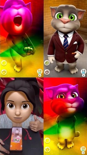 Talking tom cat new suit #hehehahashorts