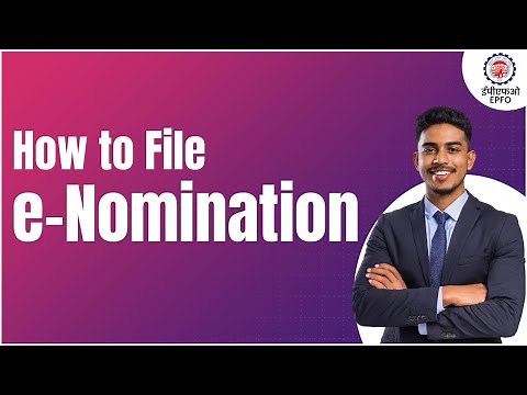 How to file EPF e-Nomination | e-Nomination Complete Process | #EPFO #eNomination #EPF