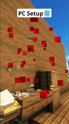 Minecraft PC Setup💻 #shorts