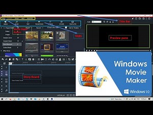 How to use windows movie maker for video editing (Tagalog)