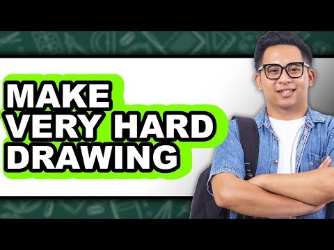 How To Make Very Hard Drawing - Easy Guide
