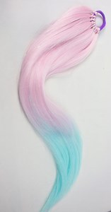 Mermaid Tie in Reuable Hair Extensions - Etsy