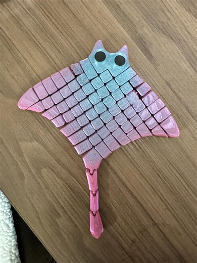 Articulated Manta Ray - Etsy