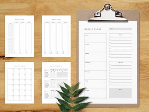Printable Planner Template – StockInDesign