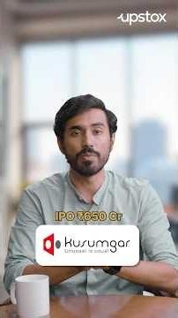Kusumgar IPO Explained | GMP, Valuation & Should You Apply? | Upstox