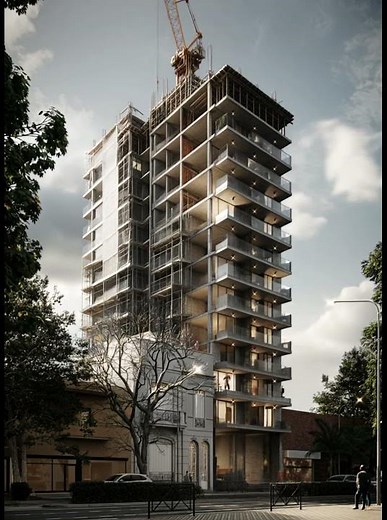 How to turn renders into a realistic timelapse (daily photos, slab by slab) with AI | Kling AI