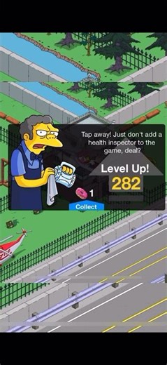 The Simpsons Tapped Out: Level 282 #thesimpsons #tappedout #levelup #thesimpsonstappedout