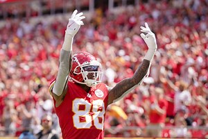 Chiefs’ Jody Fortson, in return from Achilles tear, gives Patrick Mahomes another weapon