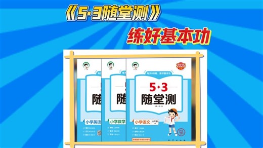 基础题总出错？一本《5·3随堂测》轻松打牢基本功~
