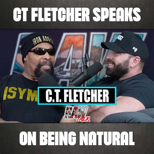 CT Fletcher speaks on being natural | Bradley Martyn