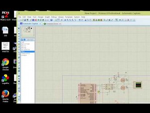 inverter simulation in proteus using pic16f877a and mikroc