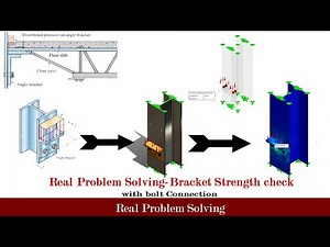 Real Problem solution using solidwork simulation with practical approach