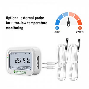 [Hot Item] External Probe WiFi Temperature Humidity Logger Zigbee Gateway Temperature Sensor