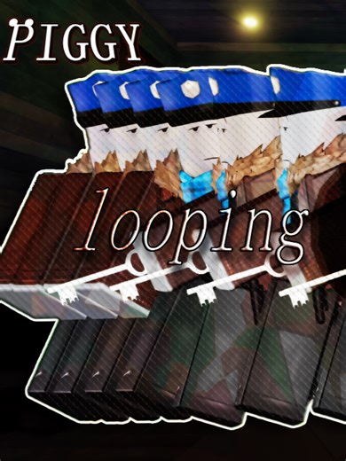 Looping the Rooms Meme in Roblox Piggy Animation