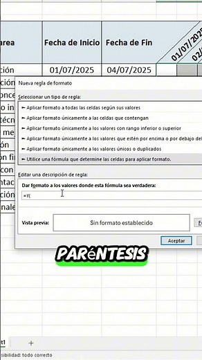 How to Make a Gantt Chart Correctly in Excel #Excel #office #tutorial #yerrihz
